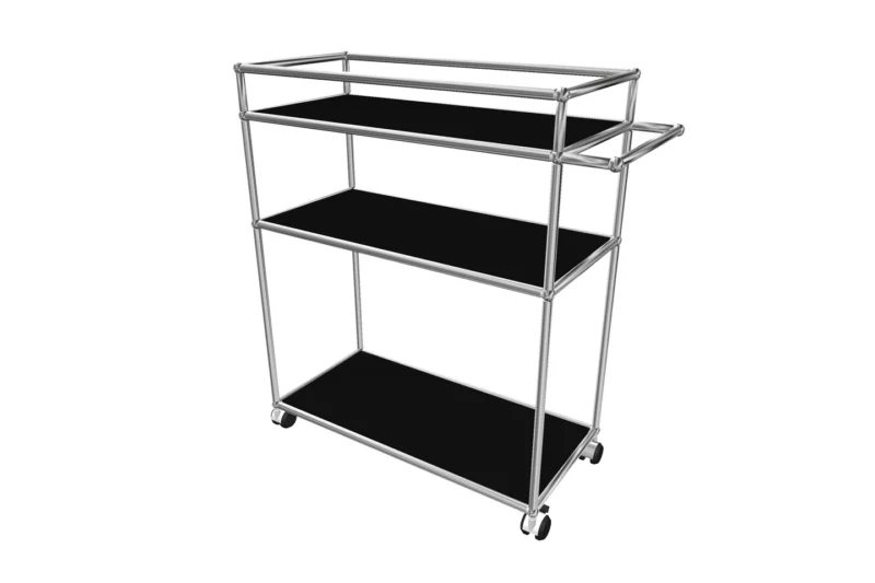 USM Haller Barwagen / Servierwagen 75 x 35 cm