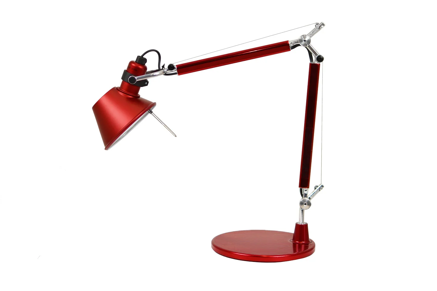 Artemide Tolomeo  Micro Tischlampe Rot