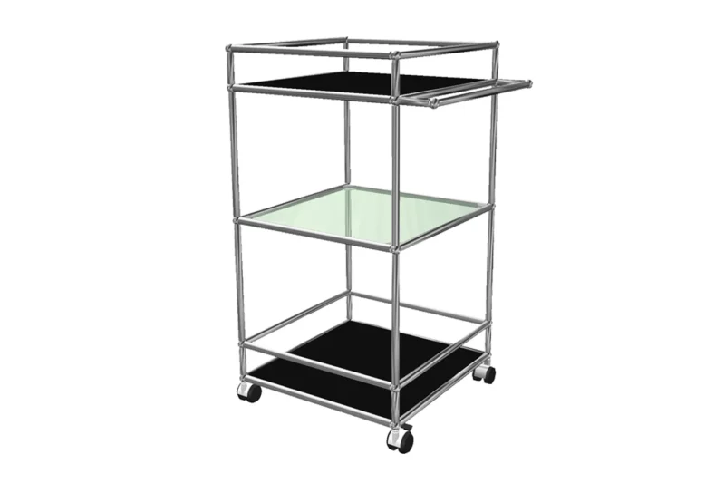 USM Haller Barwagen / Servierwagen 50 x 50 cm