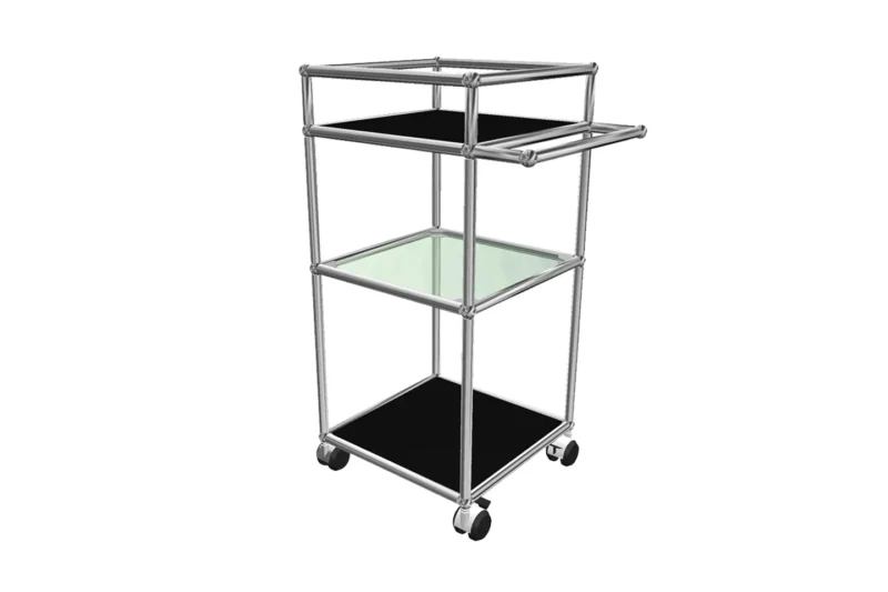 USM Haller Barwagen / Servierwagen 35 x 35 cm