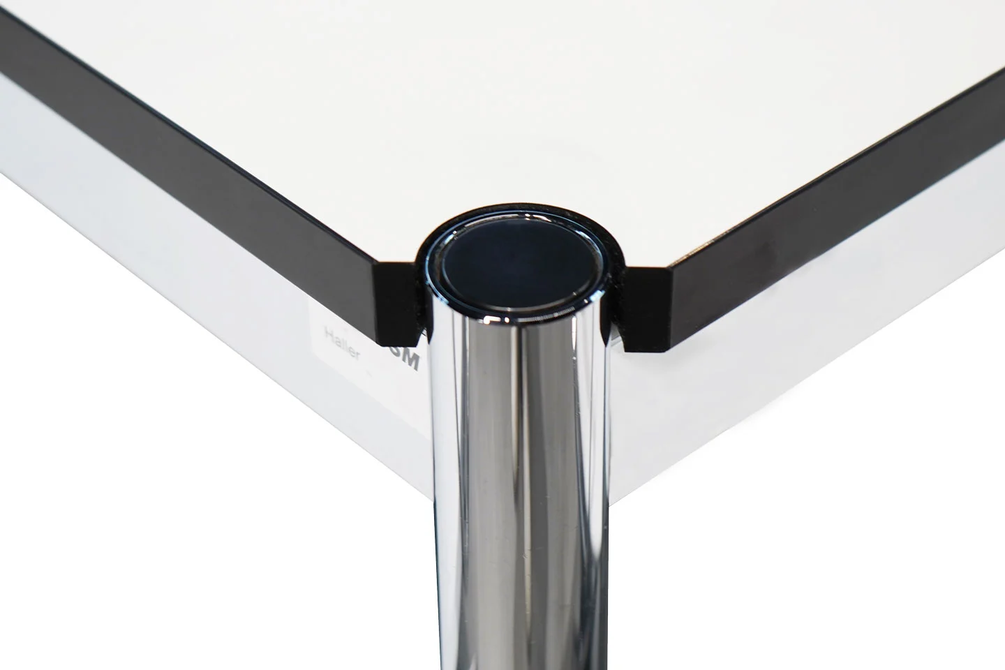 USM Haller Konferenztisch Kunstharz / Perlgrau / Weiß 300 x 125 cm