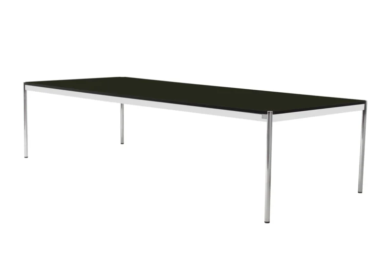 USM Haller Konferenztisch Kunstharz / Schwarz 300 x 125 cm