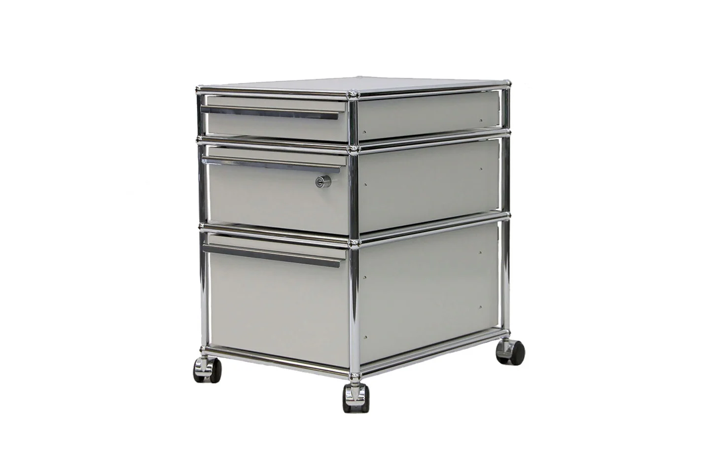 USM Haller Rollcontainer Lichtgrau RAL 7035