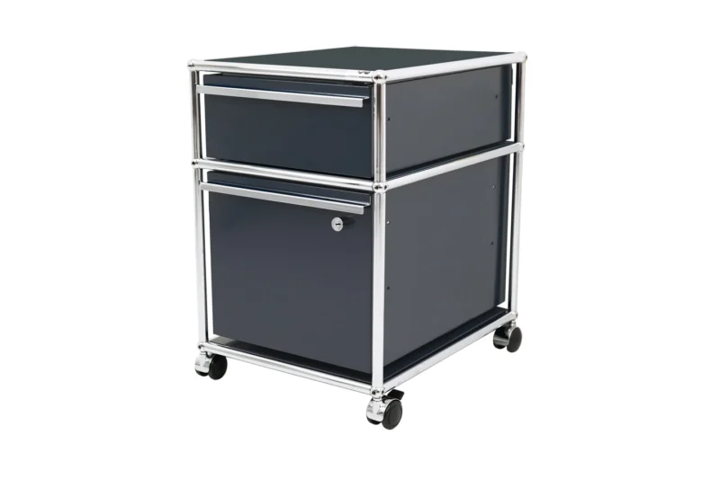 USM Haller Rollcontainer Anthrazitgrau RAL 7016