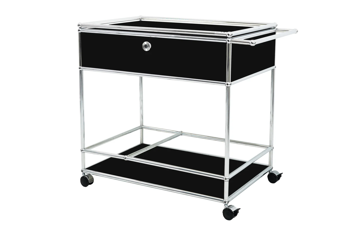 USM Haller Barwagen / Servierwagen 75 x 50 cm