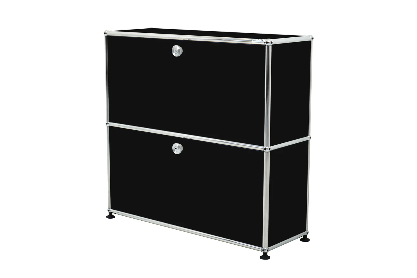 USM Haller Sideboard Graphitschwarz RAL 9011 *25 cm Tiefe*