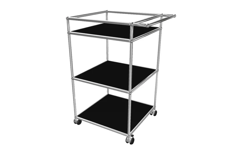 USM Haller Barwagen / Servierwagen 50 x 50 cm