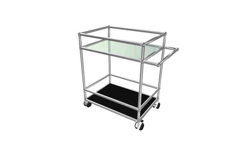 USM Haller Barwagen / Servierwagen 50 x 35 cm