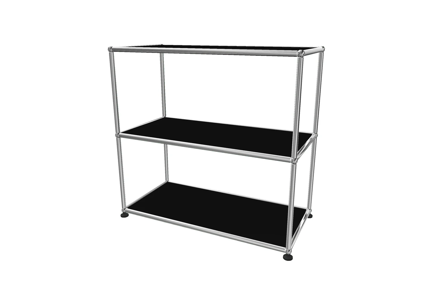 USM Haller Regal / Bücherregal in Breite 75 cm x Tiefe 35 cm