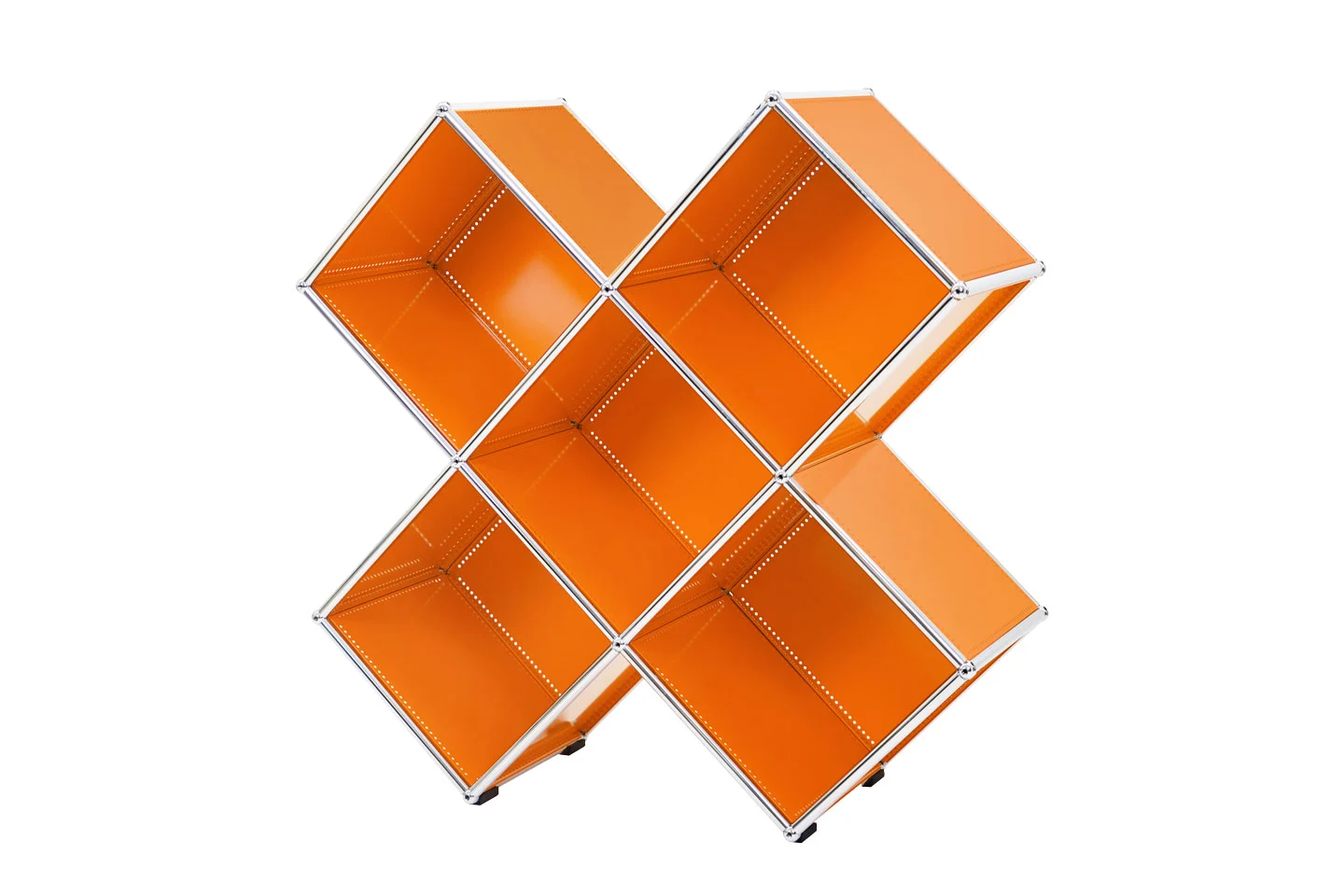 USM Haller Weinregal Reinorange RAL 2004