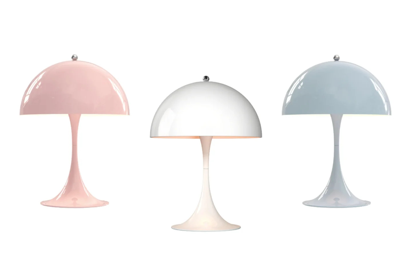 Louis Poulsen Leuchten in verschiedenen Ausführungen