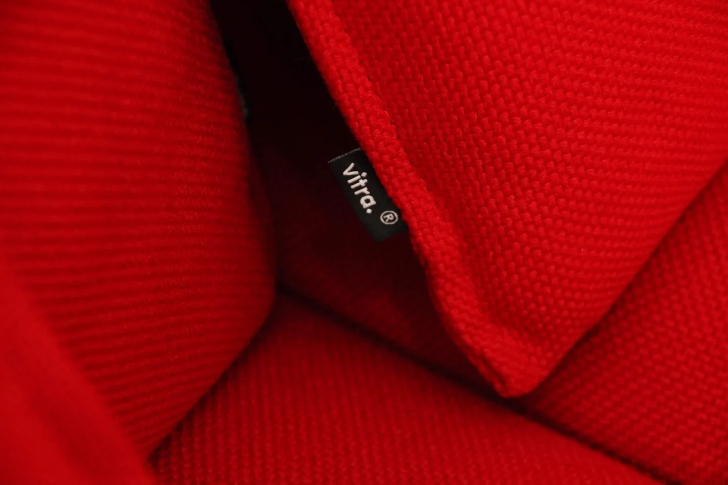 Vitra Alcove Highback Two-Seater Stoff / Rot