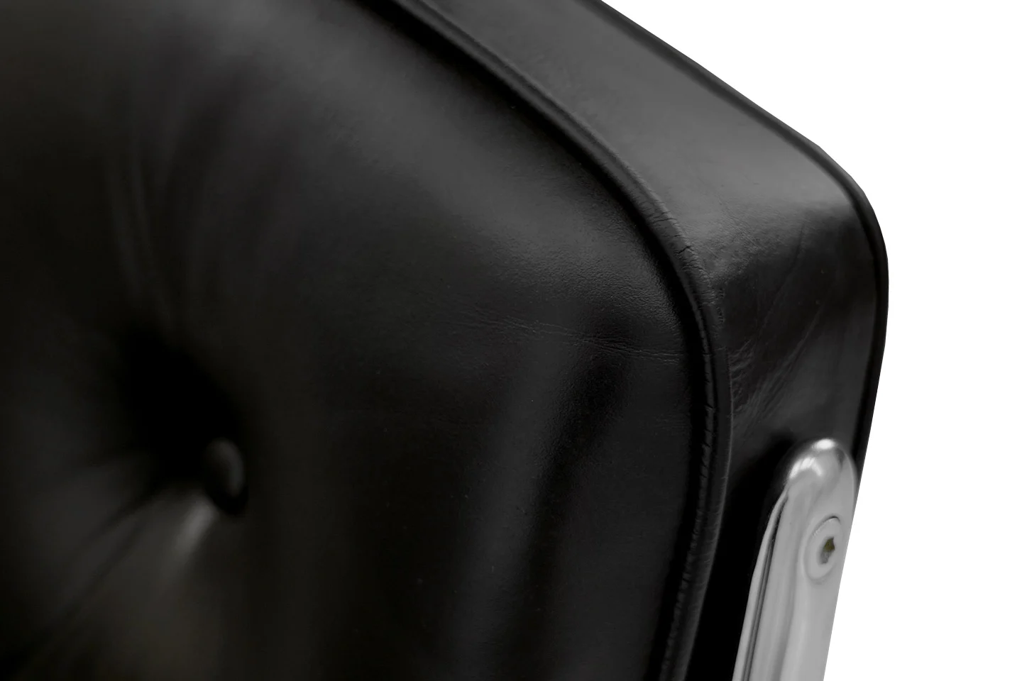 Vitra Lobby Chair ES 108 Leder / Schwarz