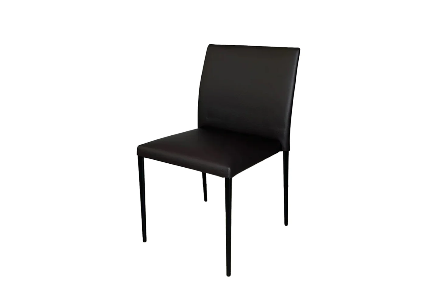 Walter Knoll Deen 1602 Besucherstuhl Leder / Schwarz