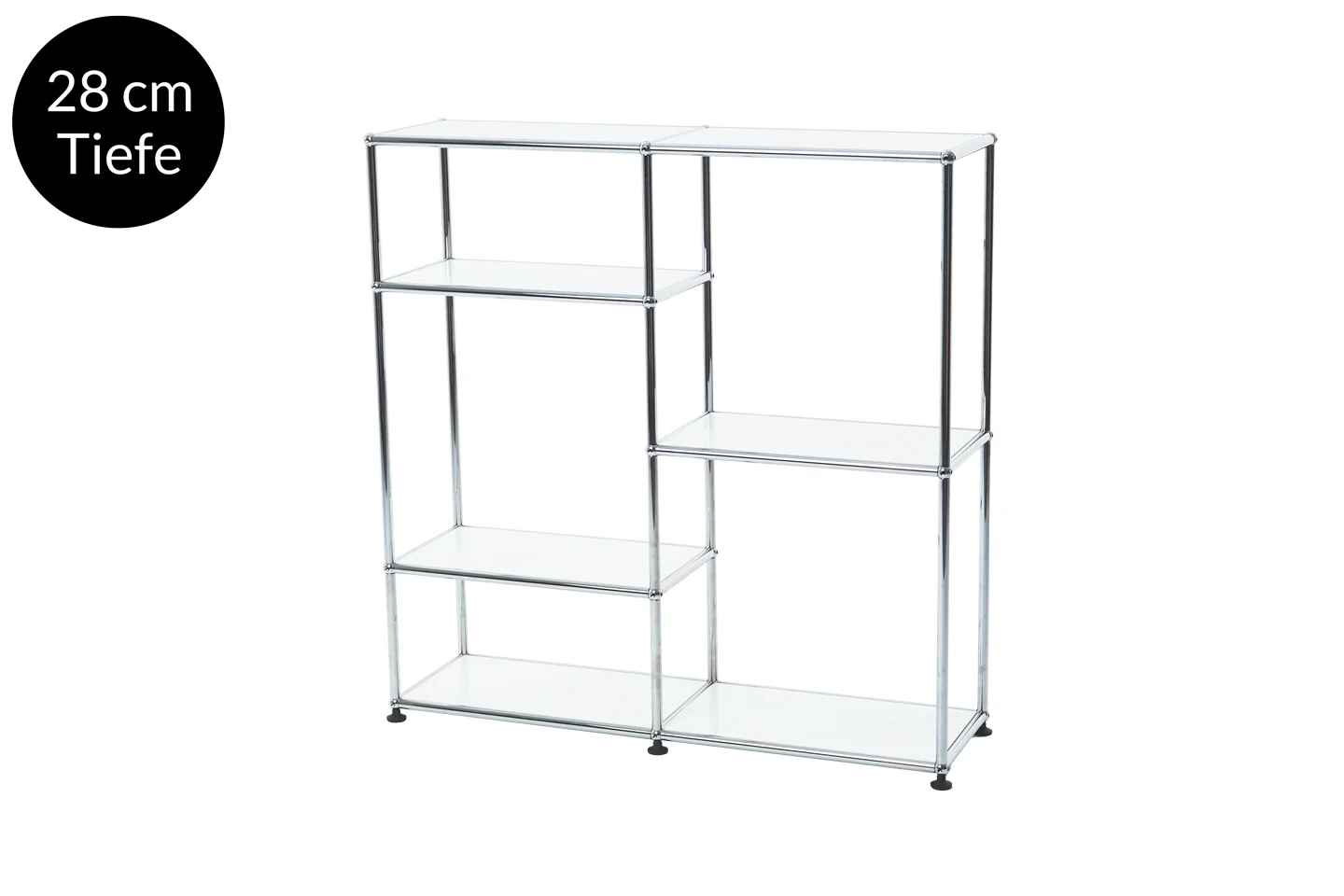 USM Haller Sideboard / Regal Reinweiß RAL 9010 *28 cm Tiefe*