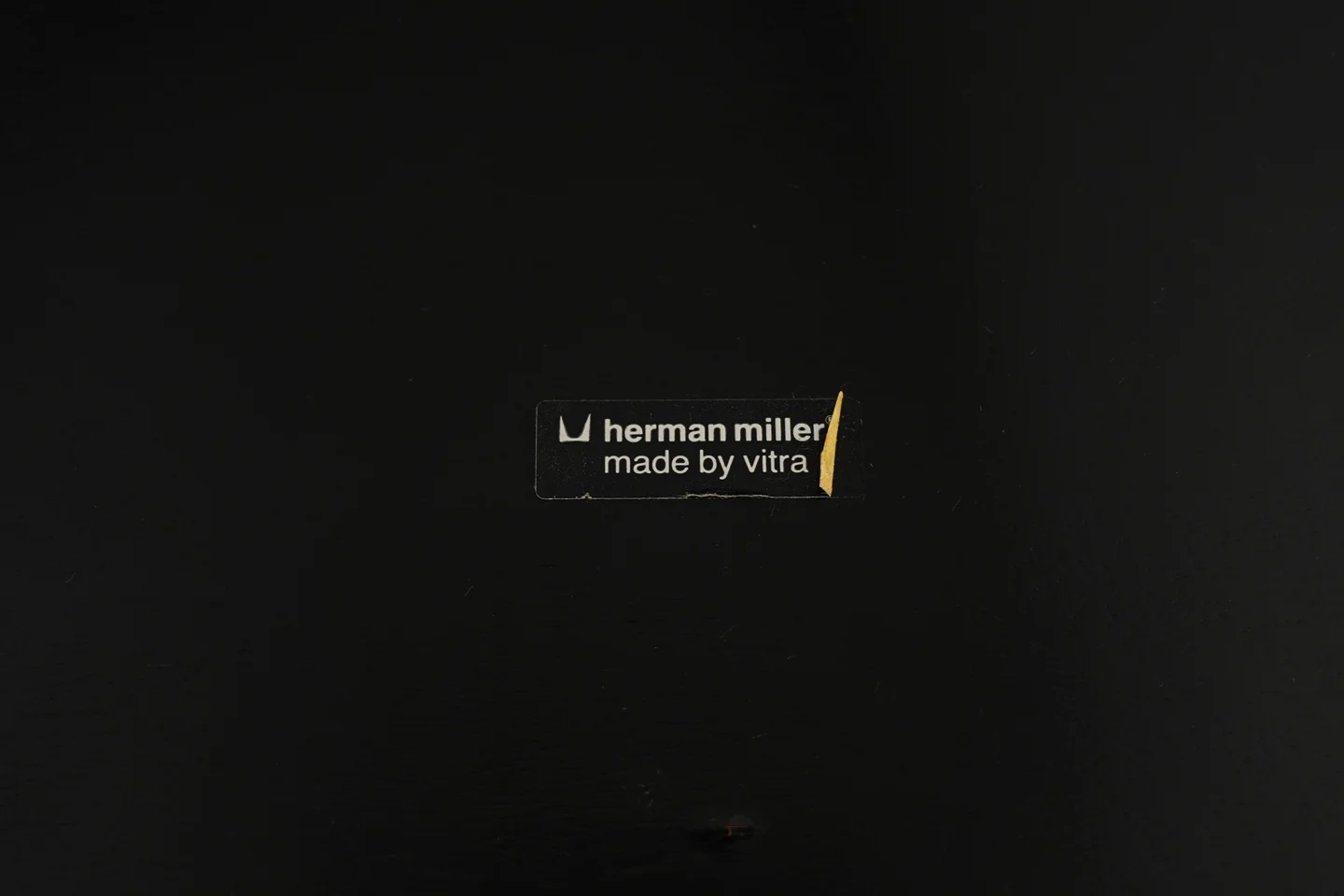 Herman Miller by Vitra Lounge Chair Black Version Leder / Holz