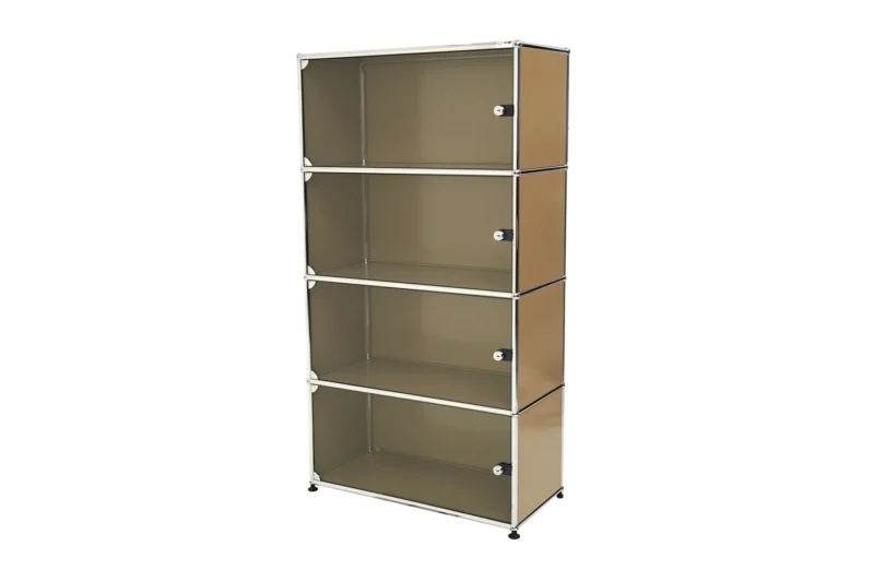 USM Haller Highboard mit Glastüren / USM Beige