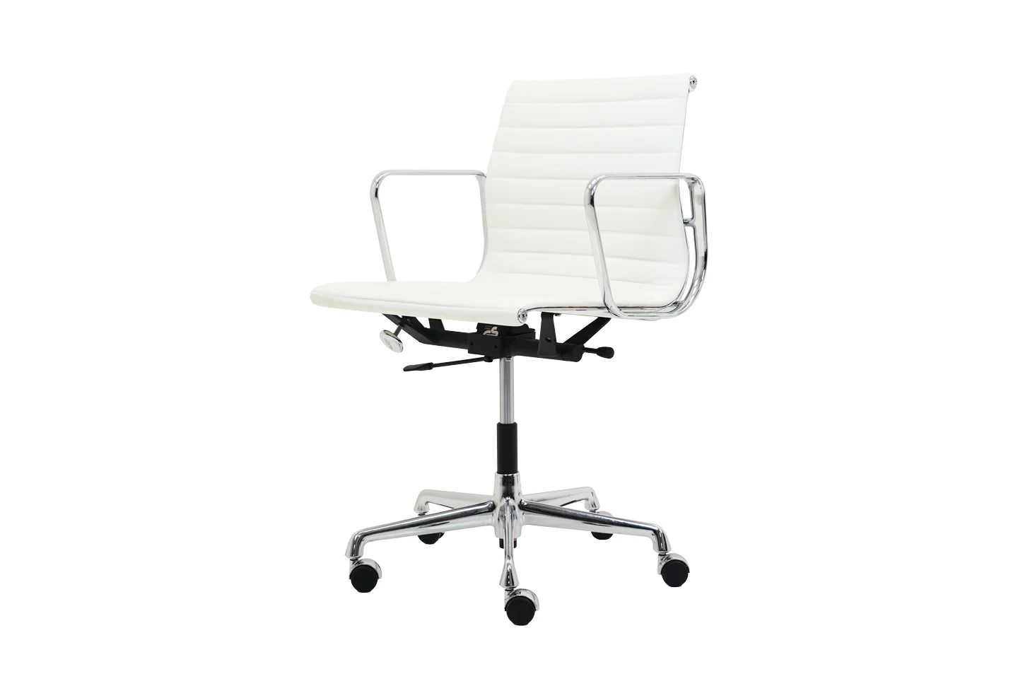 Vitra EA 117 Leder / Weiß / Cremeweiß