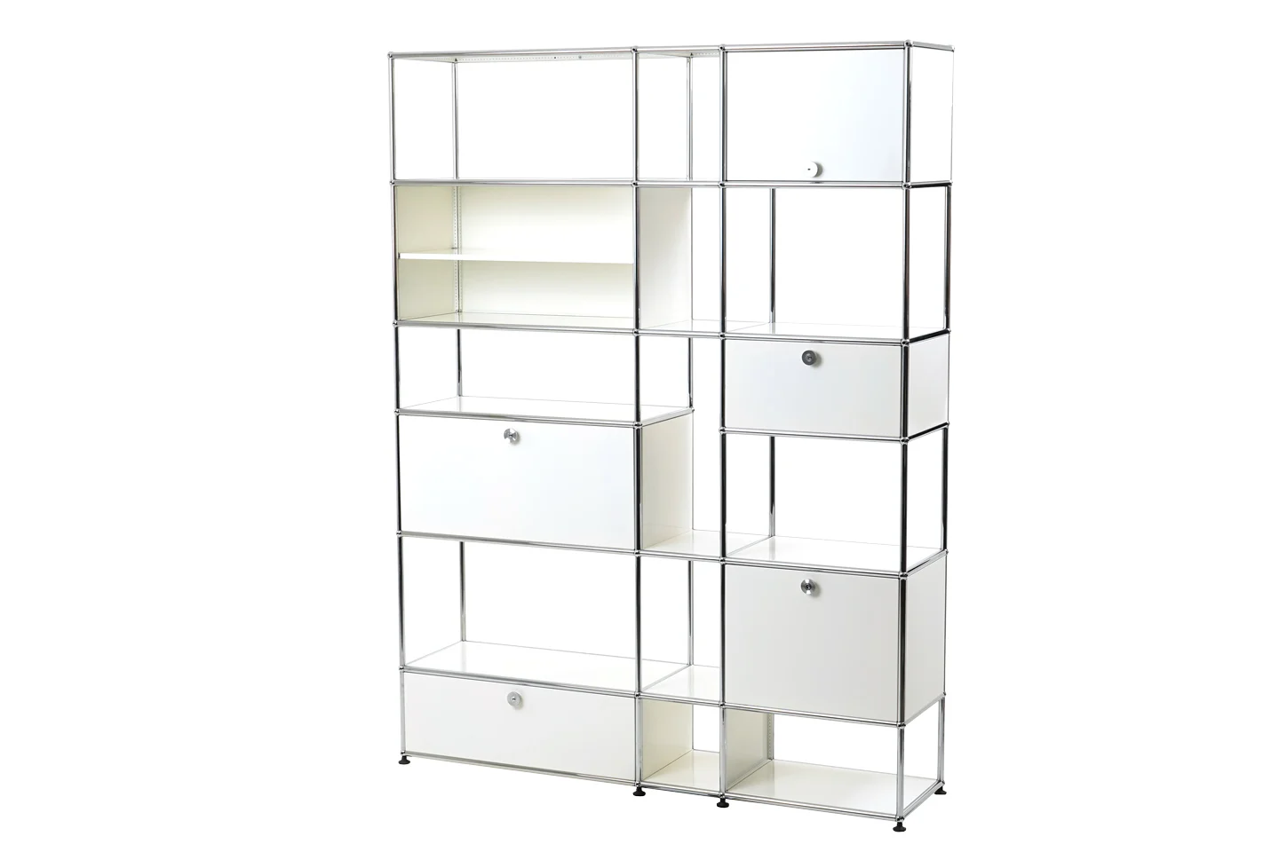 USM Haller Wohnwand USM Reinweiß RAL 9010