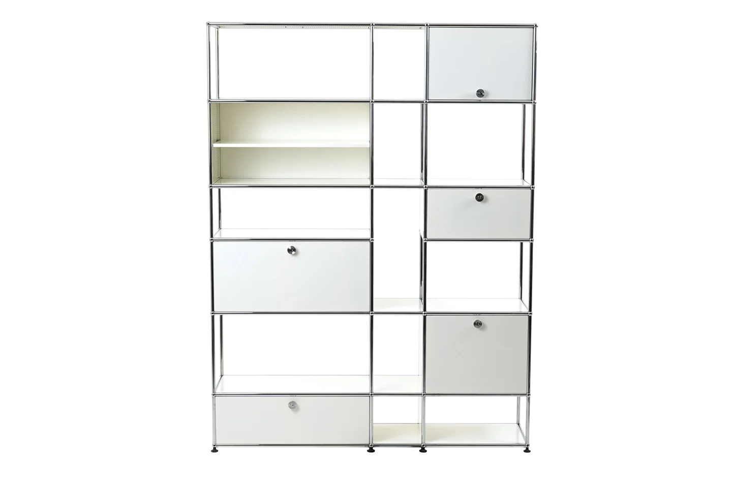 USM Haller Wohnwand USM Reinweiß RAL 9010