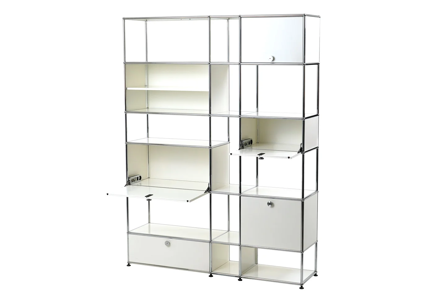 USM Haller Wohnwand USM Reinweiß RAL 9010