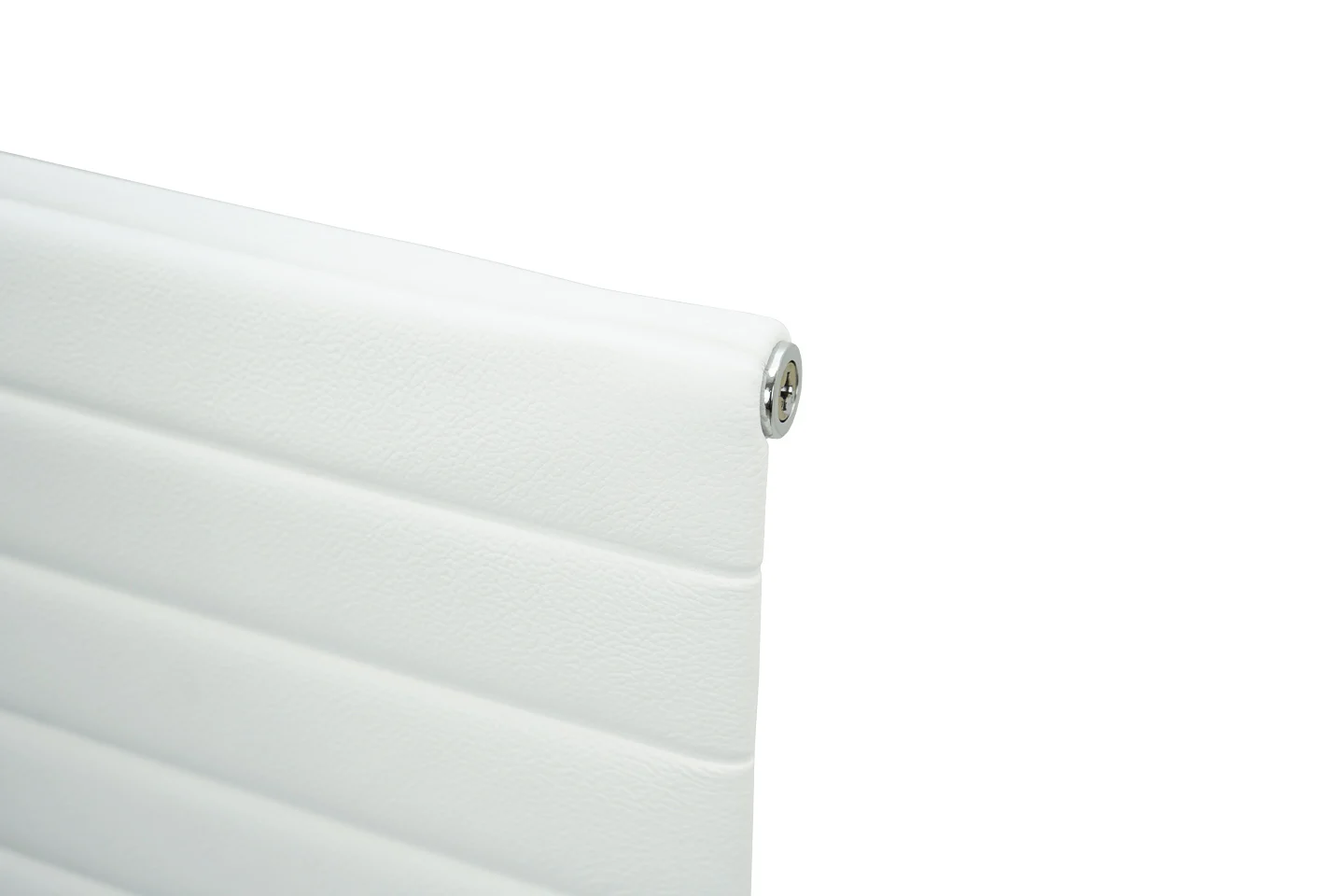 Vitra EA 124 Leder / Weiß *drehbar*