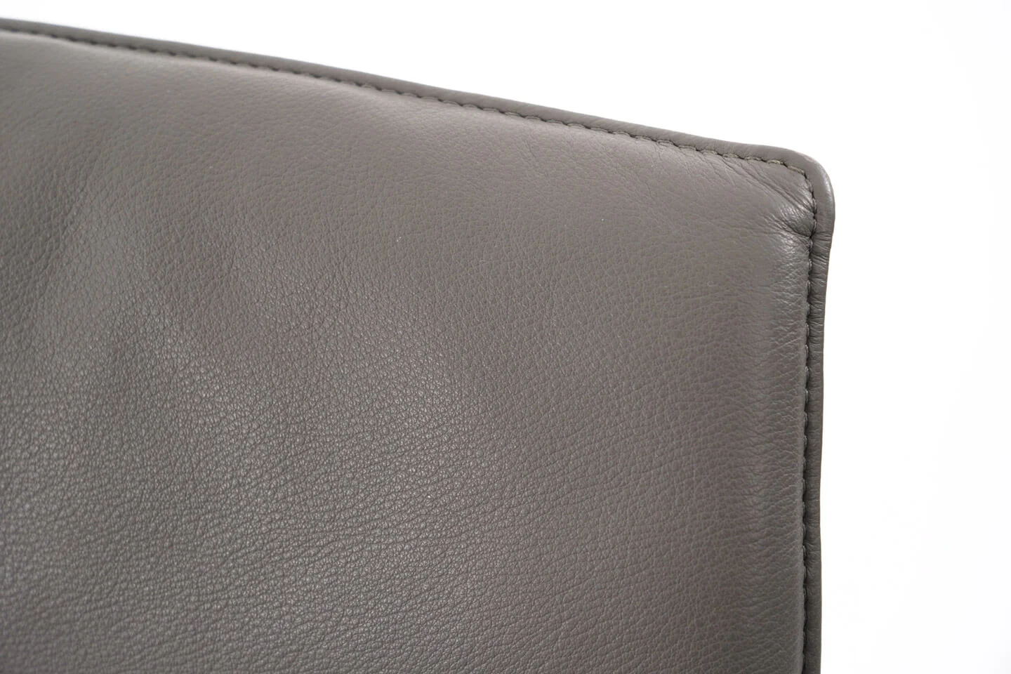 Walter Knoll FK Konferenzstuhl Leder / Grau *Sonderanfertigung*