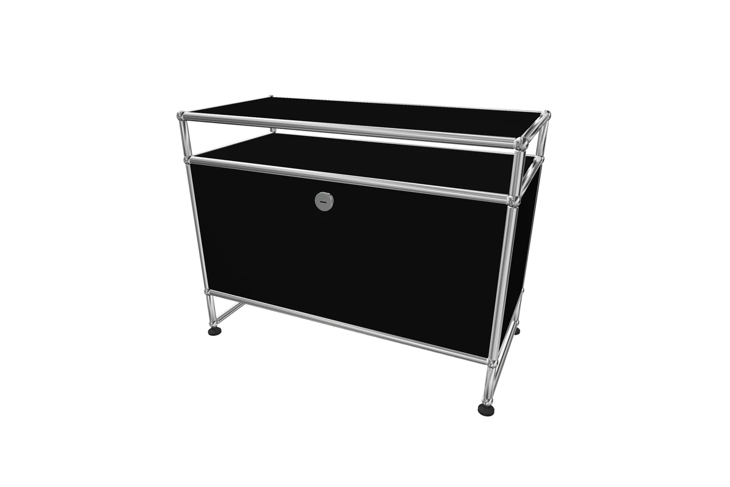 USM Haller TV-Board / Lowboard mit Aufsatz