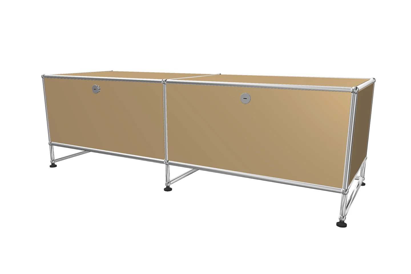 USM Haller TV-Board / Lowboard mit Sockel Tiefe 50 cm