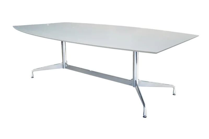 Vitra Konferenztisch Segmented Table Agglo Micro Sivec / Weiß 220 x 125 cm