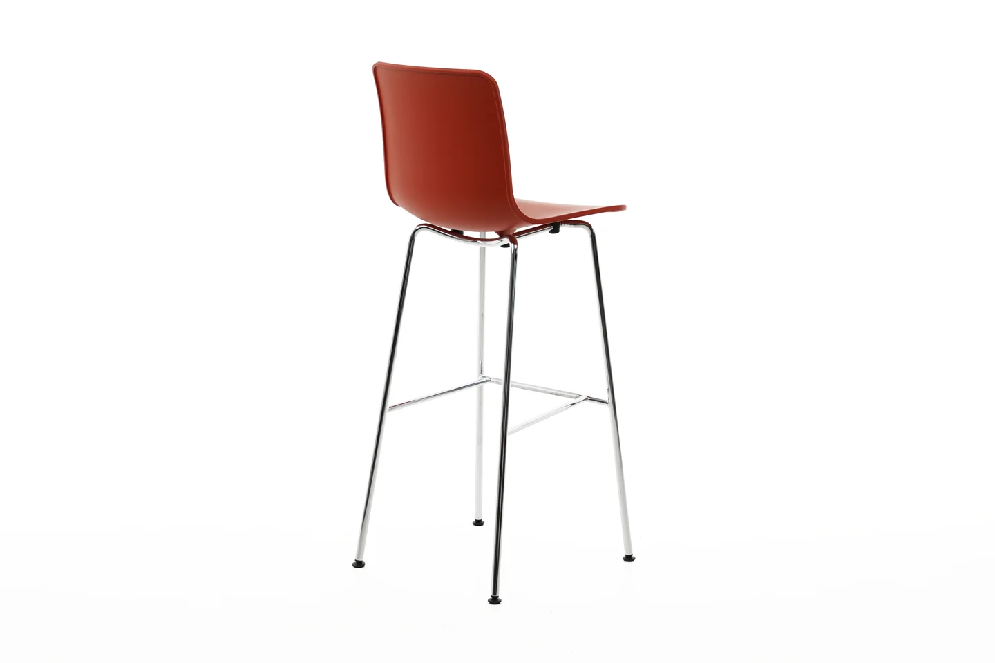 Vitra HAL RE Stool High / Barhocker Orange / Rot
