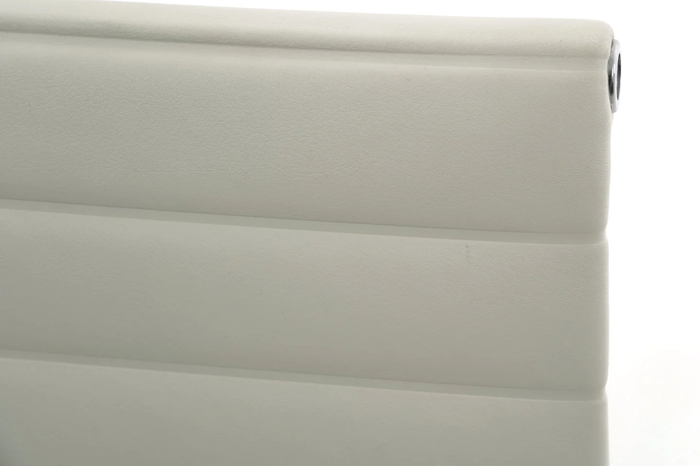 Vitra 108 Leder / Weiß / Hellgrau *drehbar*