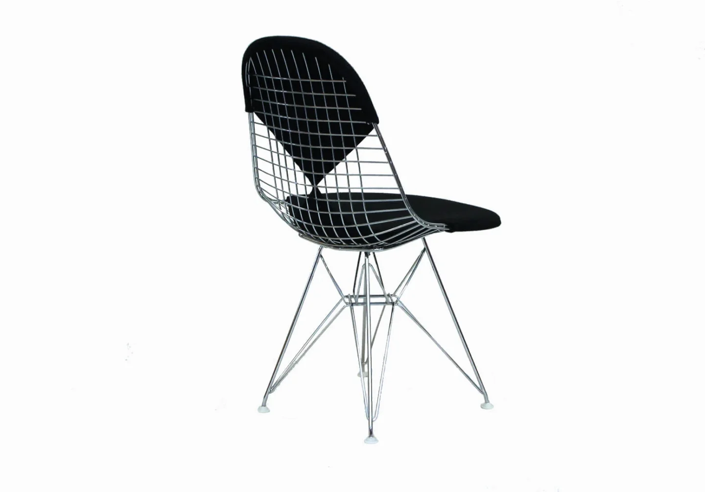 Vitra Eames Wire Chair DKR Hopsak / Schwarz