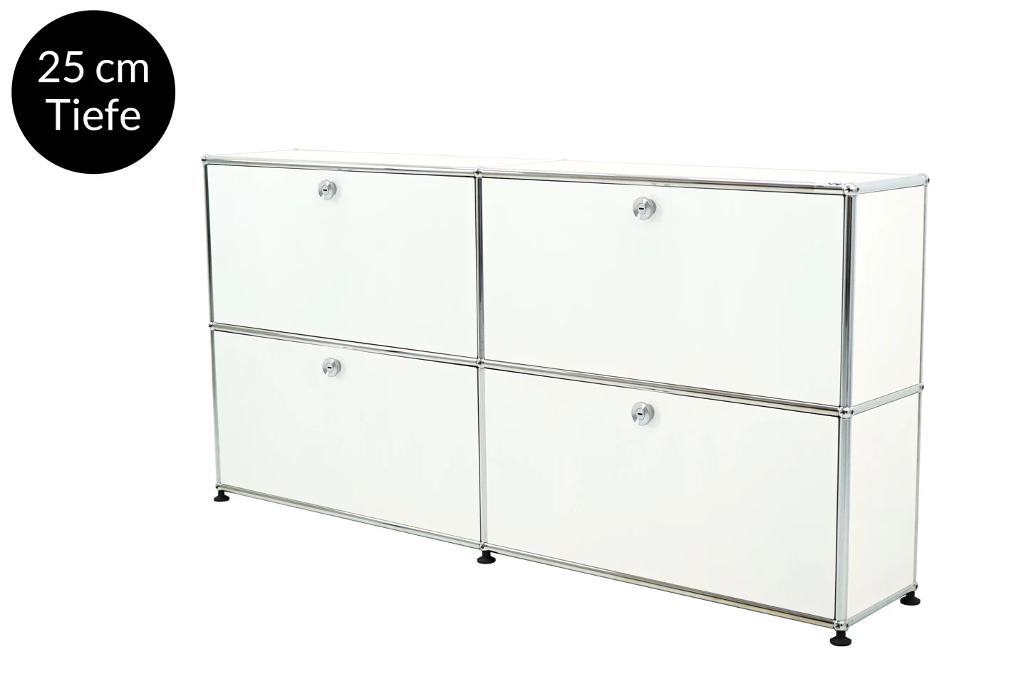 USM Haller Sideboard Reinweiß RAL 9010 *25 cm Tiefe*
