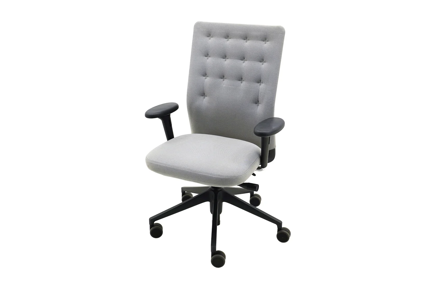 Vitra ID Trim Bürodrehstuhl Stoff / Grau