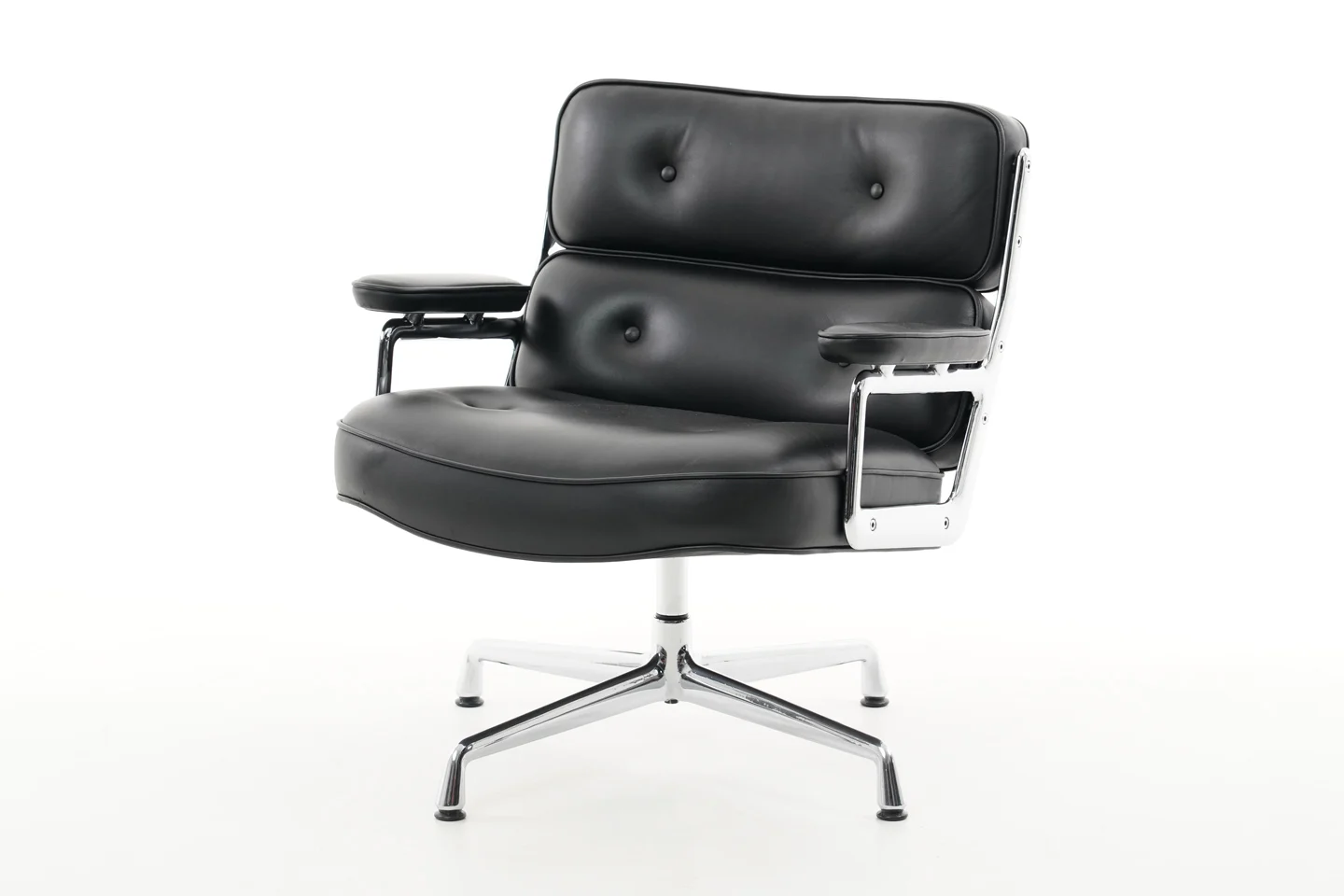Vitra Lobby Chair ES 108 Leder / Schwarz