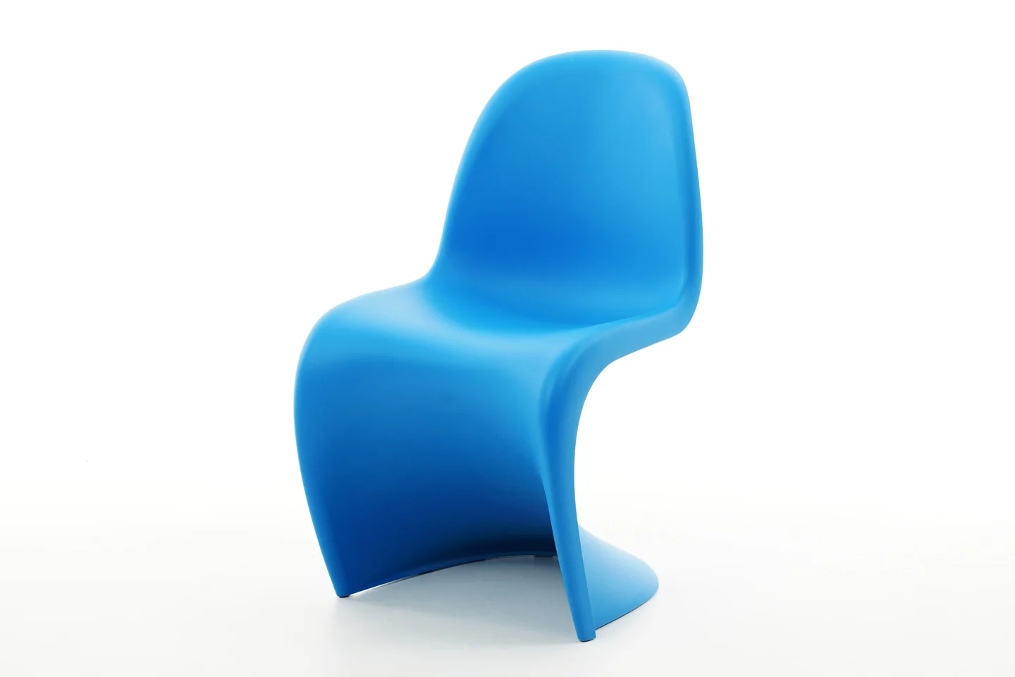 Vitra Panton Chair Kunststoff / Blau