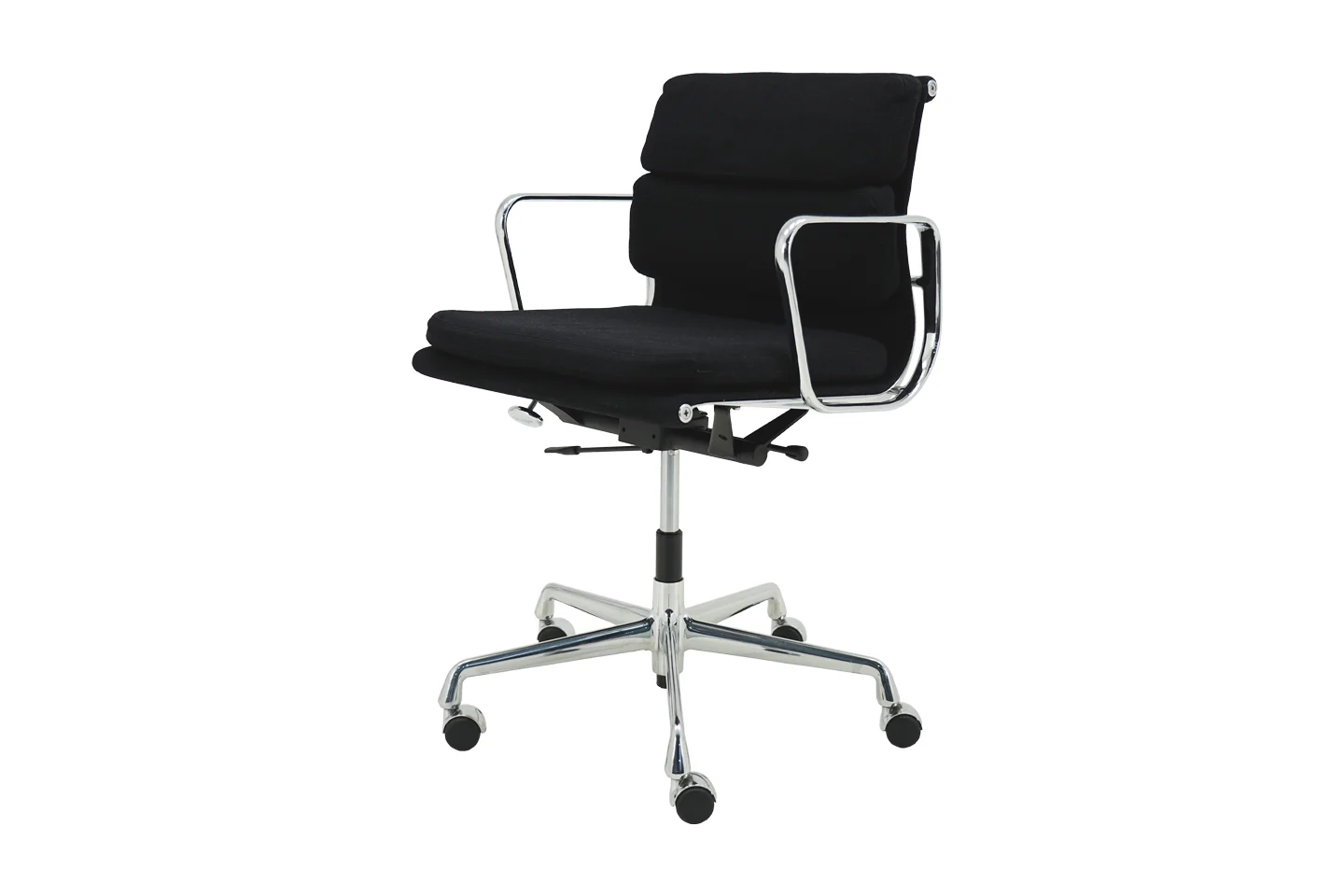 Vitra EA 217 Stoff / Dunkelgrau *mit arret. Wippfunktion*