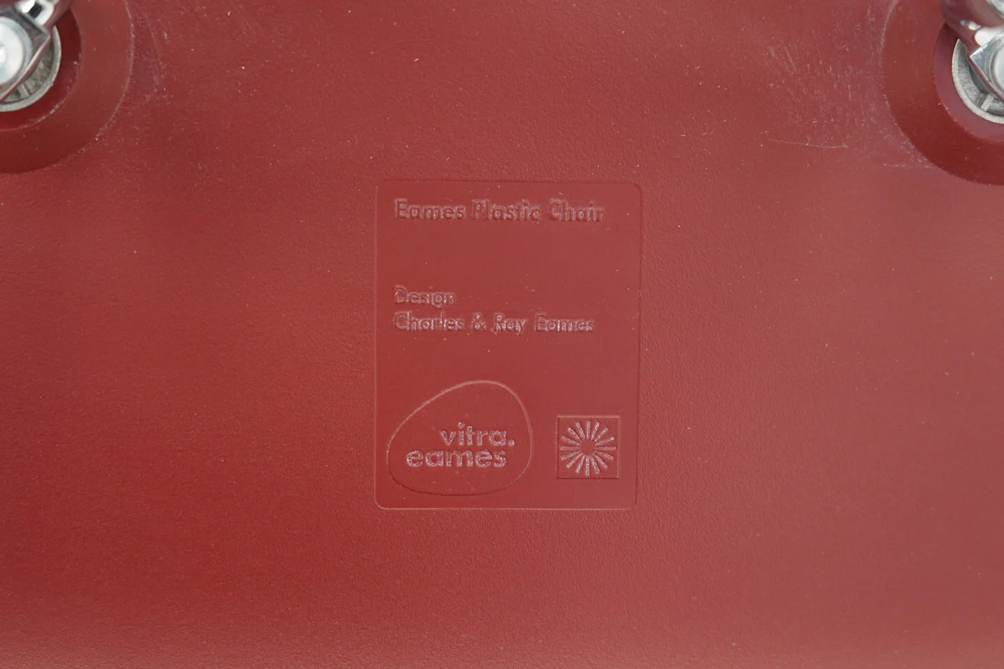 Vitra Eames Plastic Chair DSR / Rot