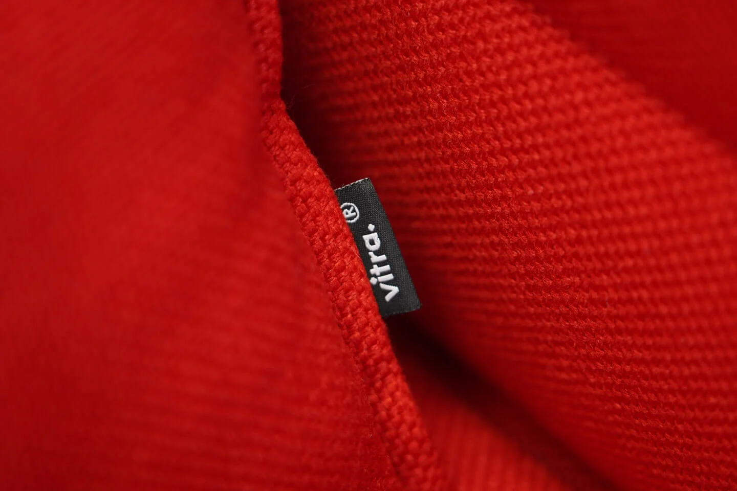 Vitra Alcove Highback Love Seat Stoff / Rot