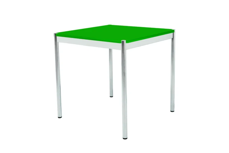 USM Haller Besprechungstisch Glas / Grün 75 x 75 cm