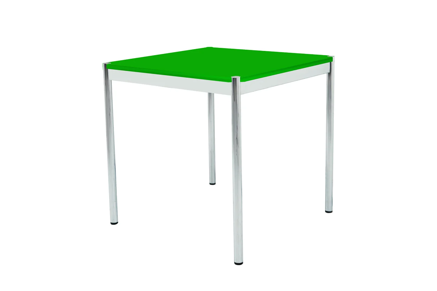 USM Haller Besprechungstisch Glas / Grün 75 x 75 cm