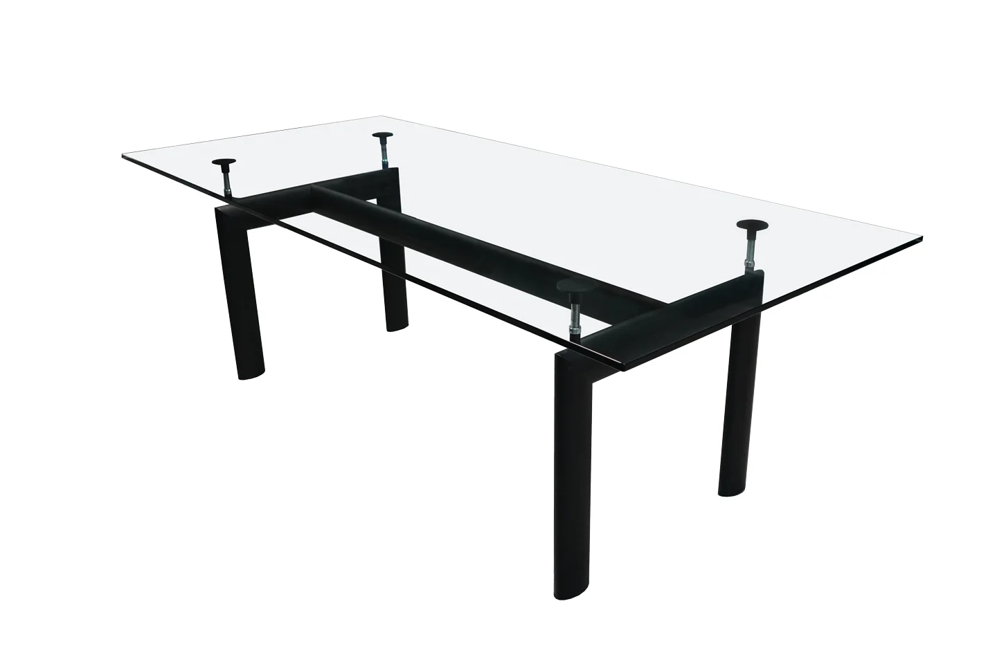 Cassina LC6 Tisch Glas / Klarglas 225 x 85 cm