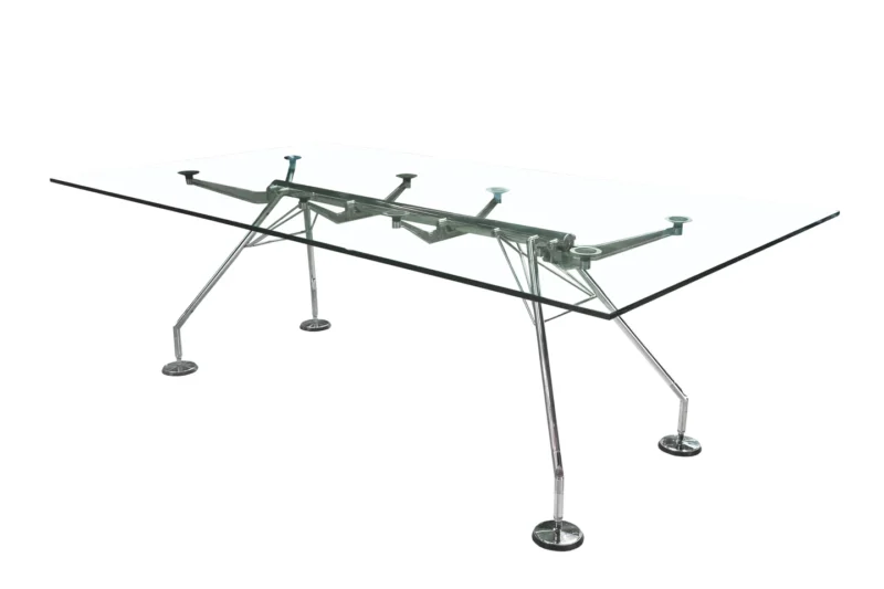 Tecno Nomos Konferenztisch Glas 220 x 100 cm