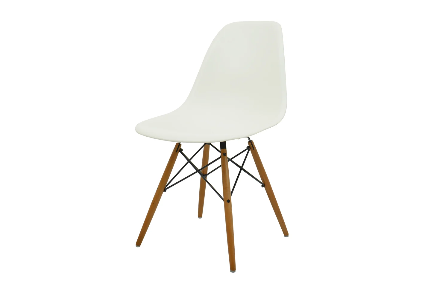 Vitra Eames Plastic Side Chair DSW Stuhl Weiß