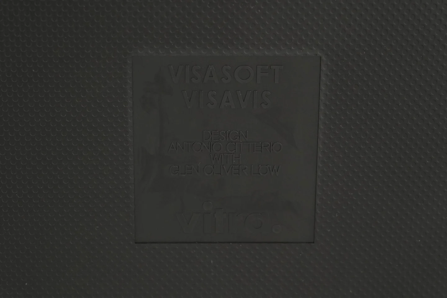 Vitra VisaSoft Freischwinger Leder / Braun *nicht stapelbar*