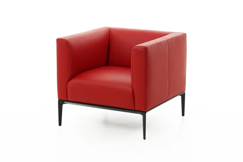 Walter Knoll Jaan 780 Sessel Leder / Rot