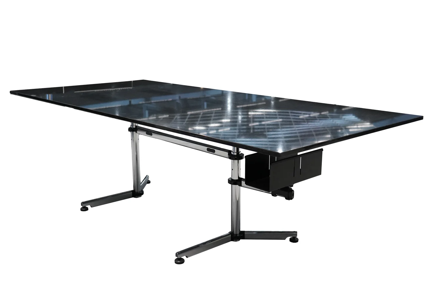 USM Kitos Schreib- / Besprechungstisch Granit / Schwarz 240 x 110 cm