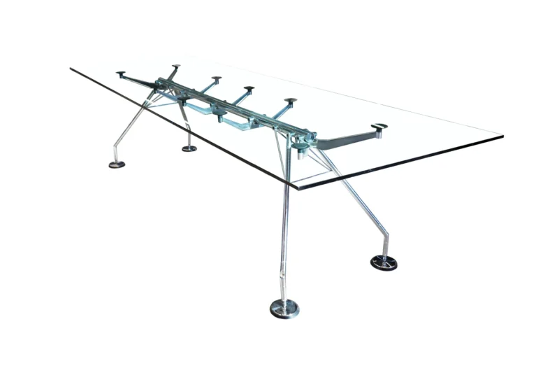 Tecno Nomos Konferenztisch Glas 280 x 100 cm