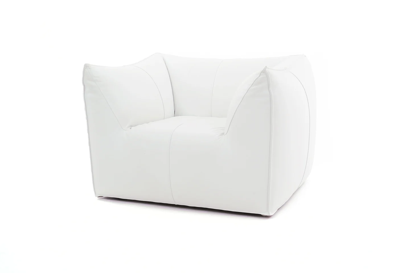 B&B Italia Sessel LE BAMBOLE Leder / Weiß